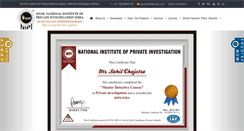 Desktop Screenshot of livedetective.com